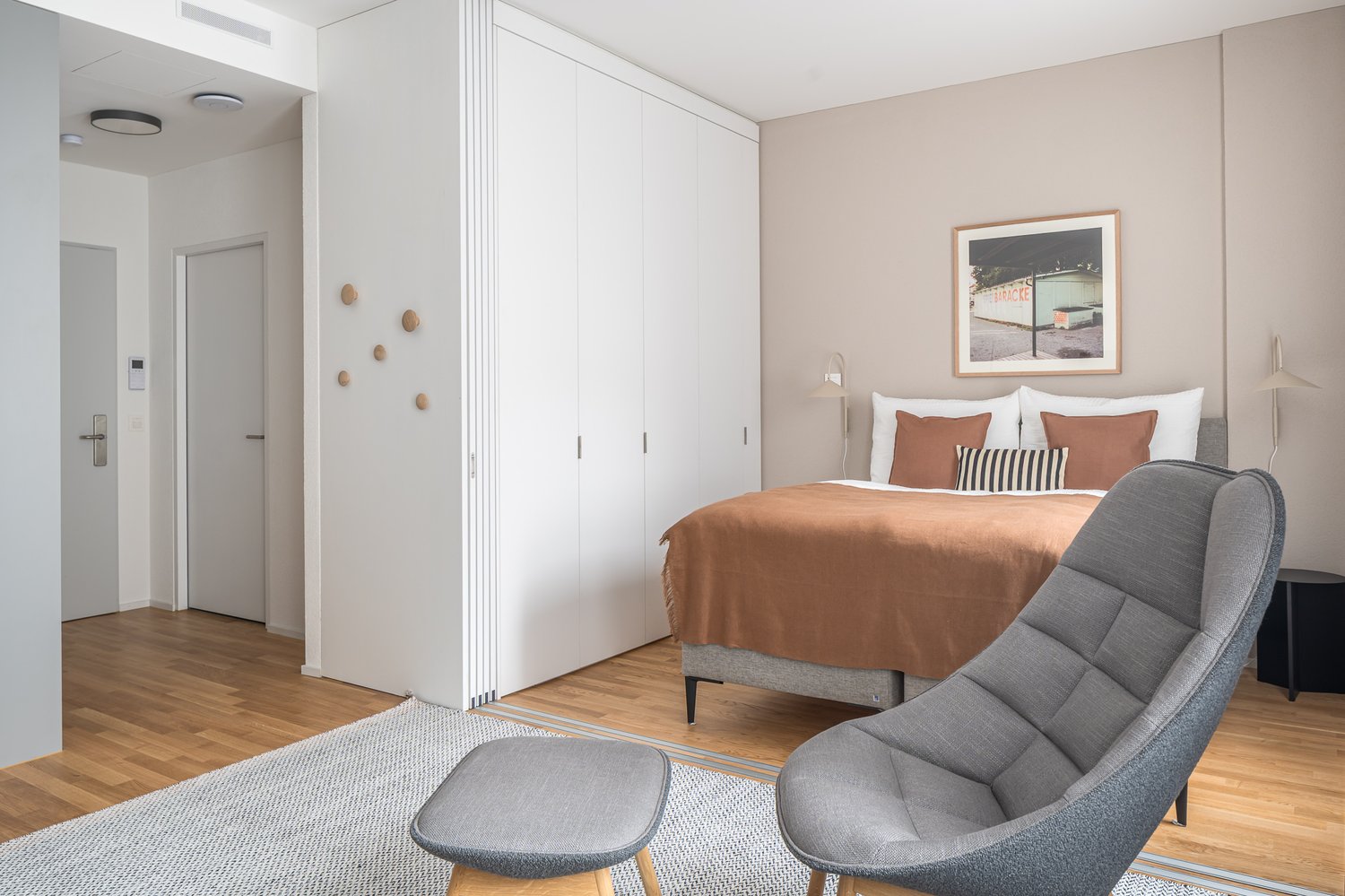 2 ½ rooms furnished flat