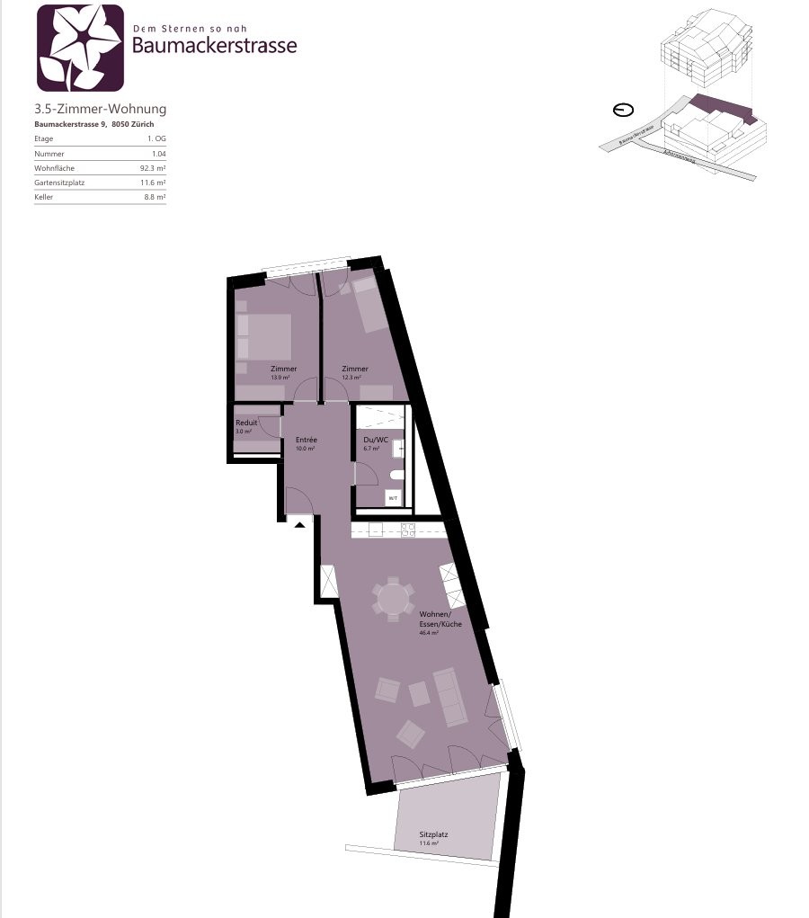 4 ½ rooms apartment, photo 7 of 8