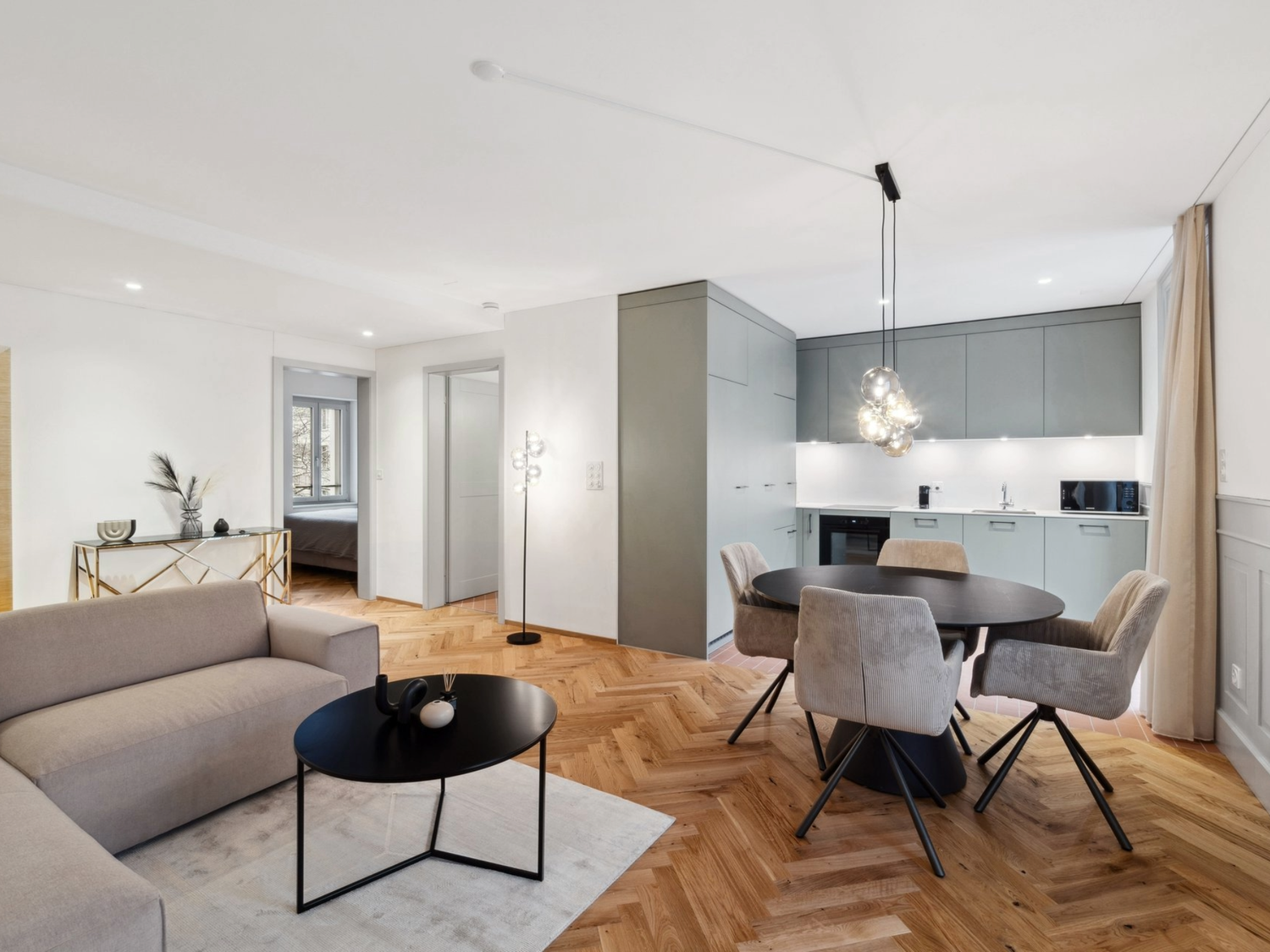 2 ½ rooms furnished flat
