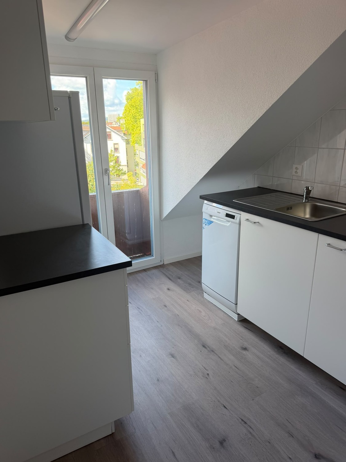 3 rooms roof flat