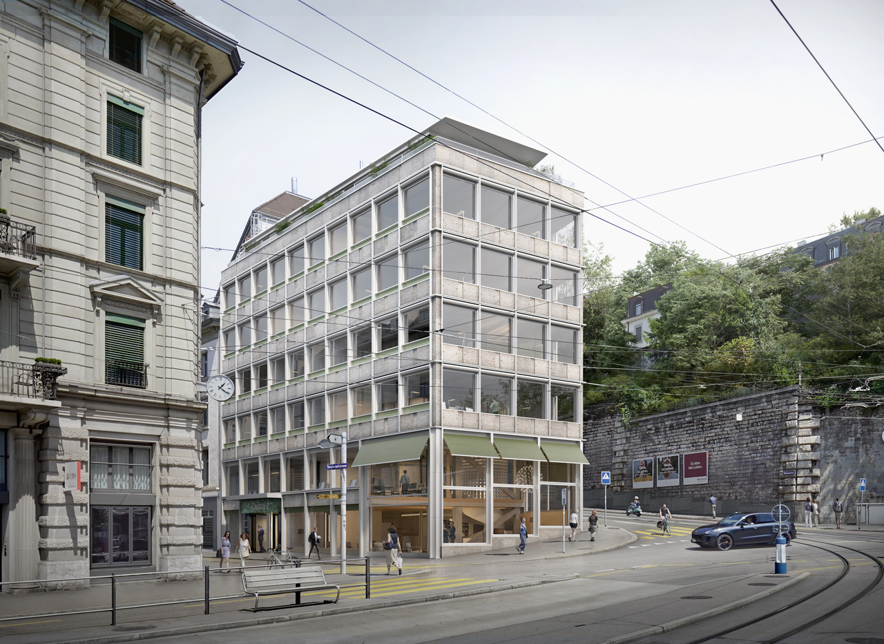 570m² office