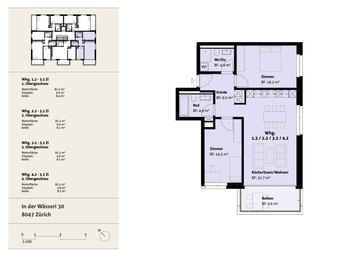 3 ½ rooms apartment, photo 6 of 10