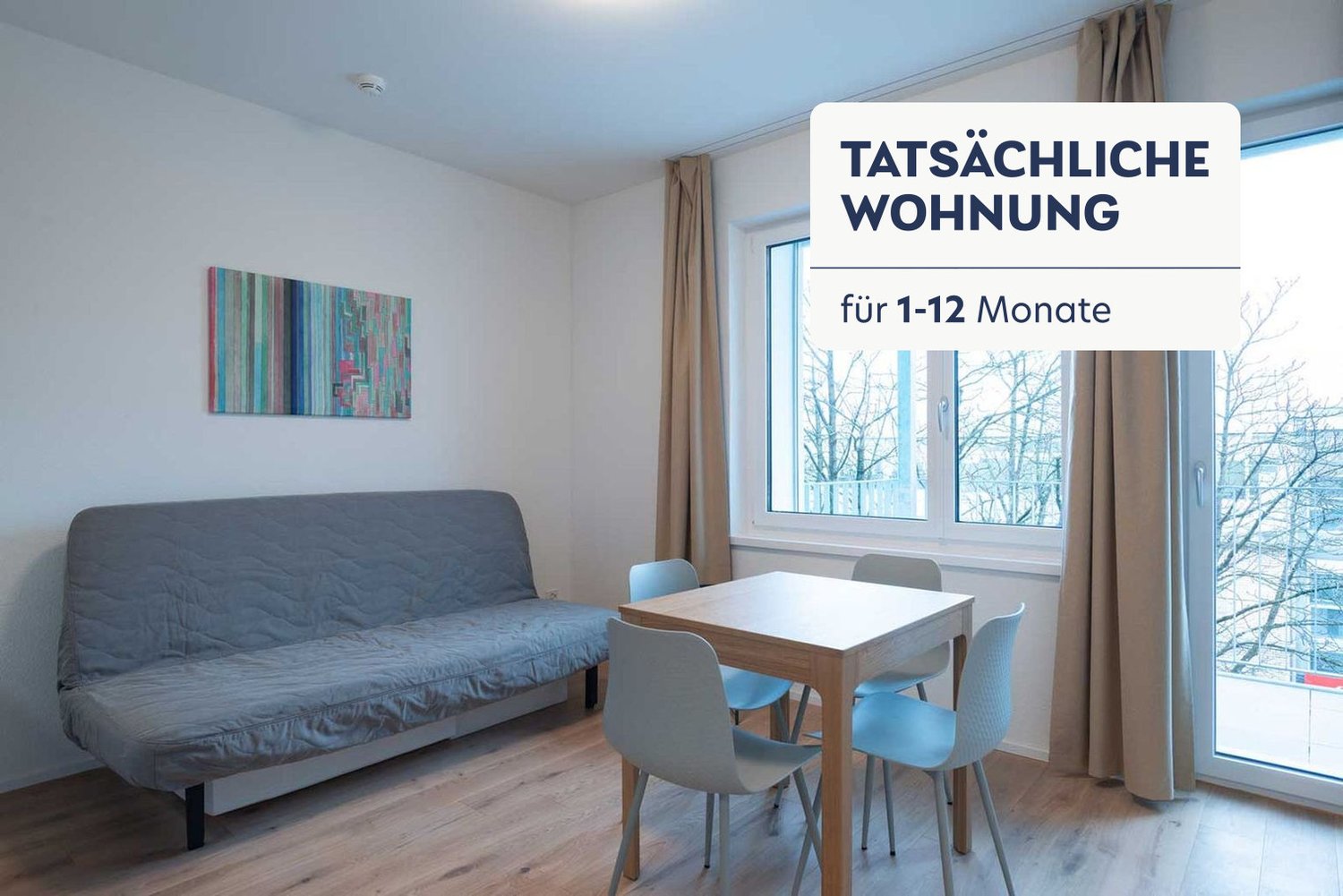 1 rooms furnished flat, photo 2 of 10