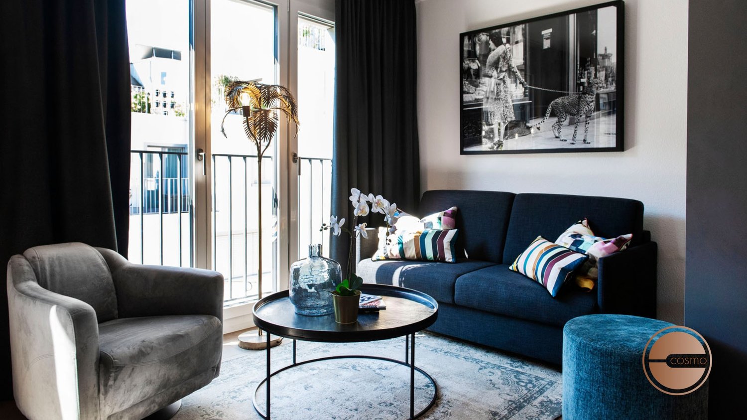 2 rooms furnished flat
