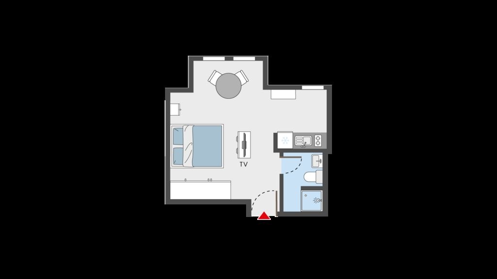 1 room apartment, photo 8 of 8