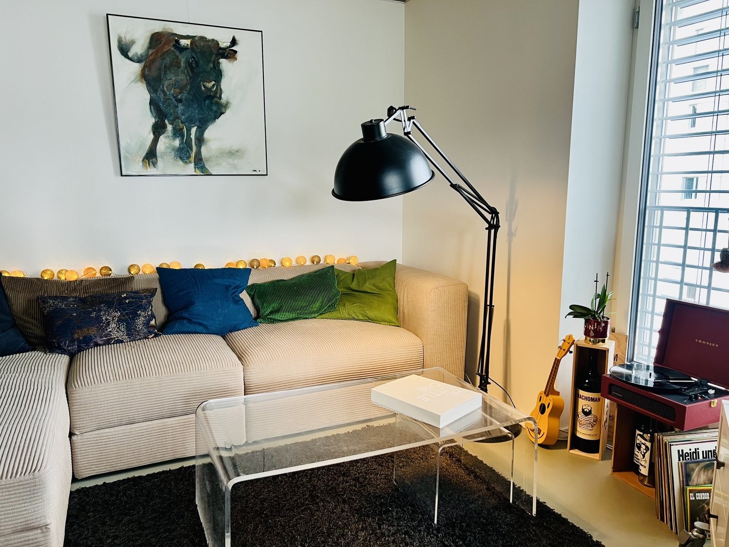 2 ½ rooms furnished flat