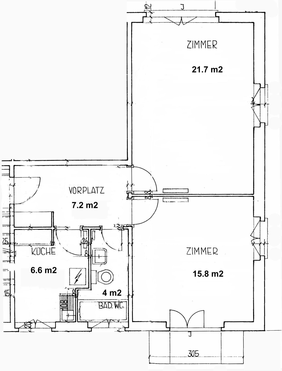 2 rooms apartment, photo 7 of 7