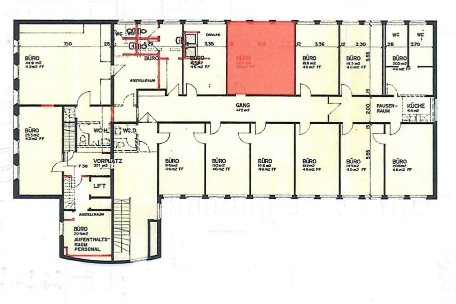 28m² office