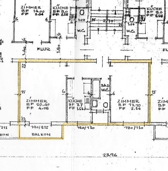 2 rooms apartment