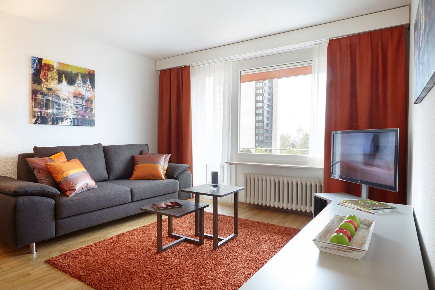 2 ½ Zimmer möblierte Wohnung