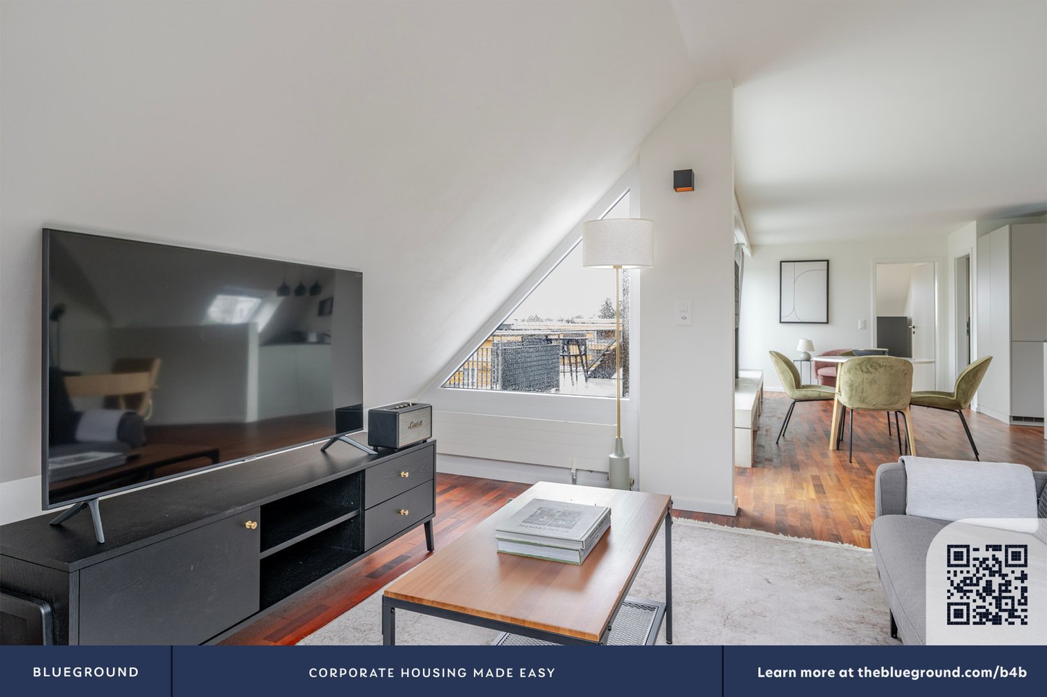 3 ½ rooms furnished flat