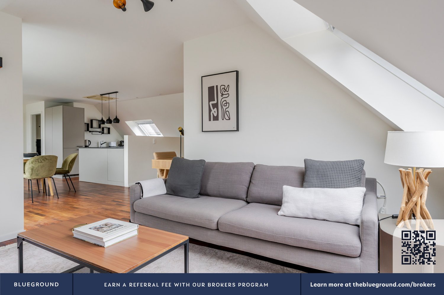 3 ½ rooms furnished flat