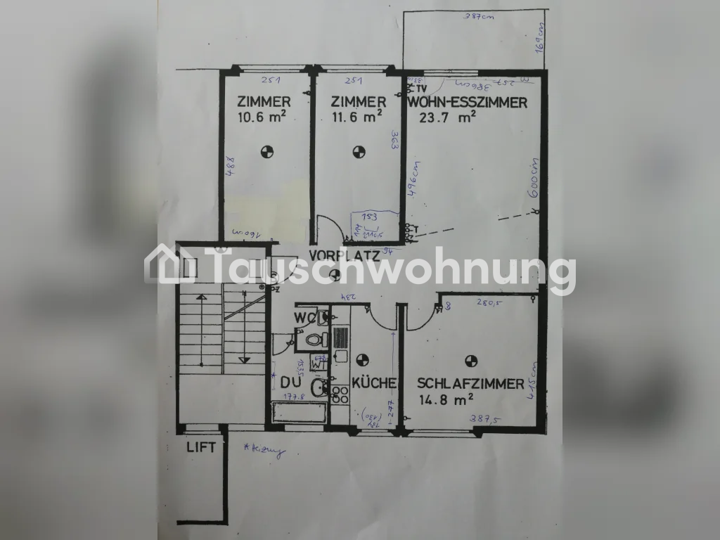 4 rooms apartment