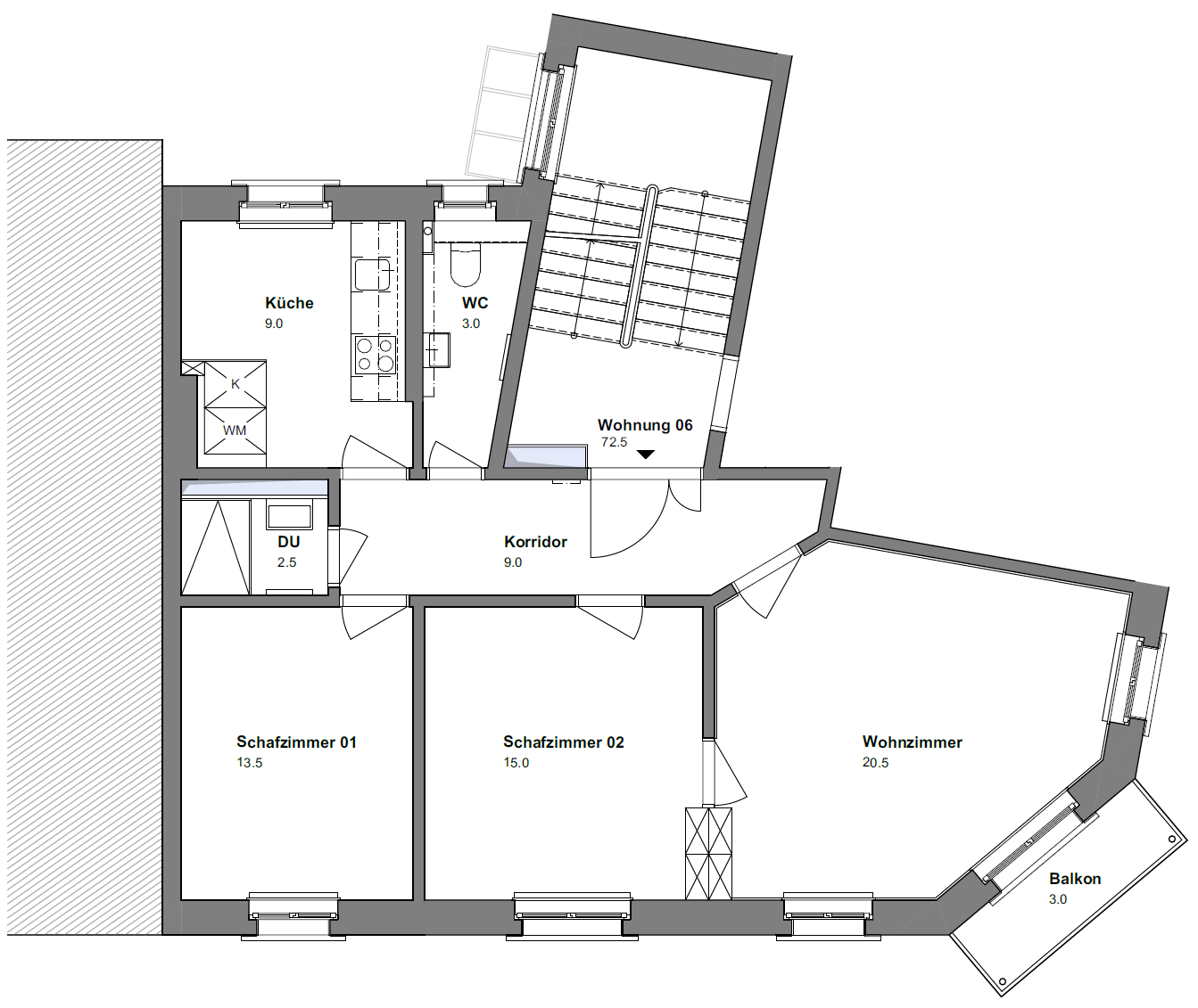 2 rooms apartment, photo 2 of 4