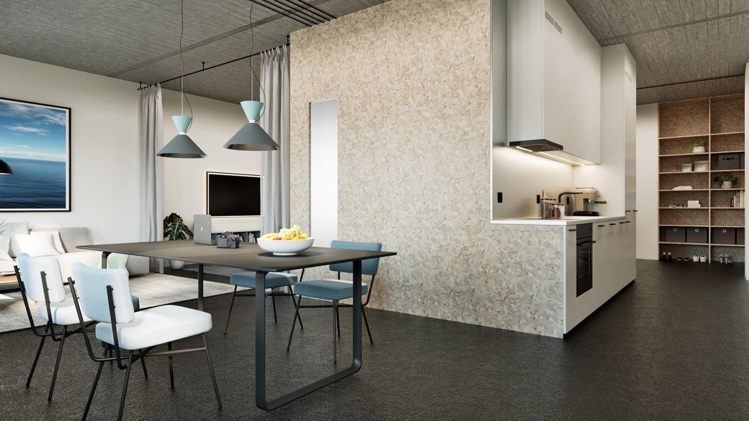 1 ½ pièces loft