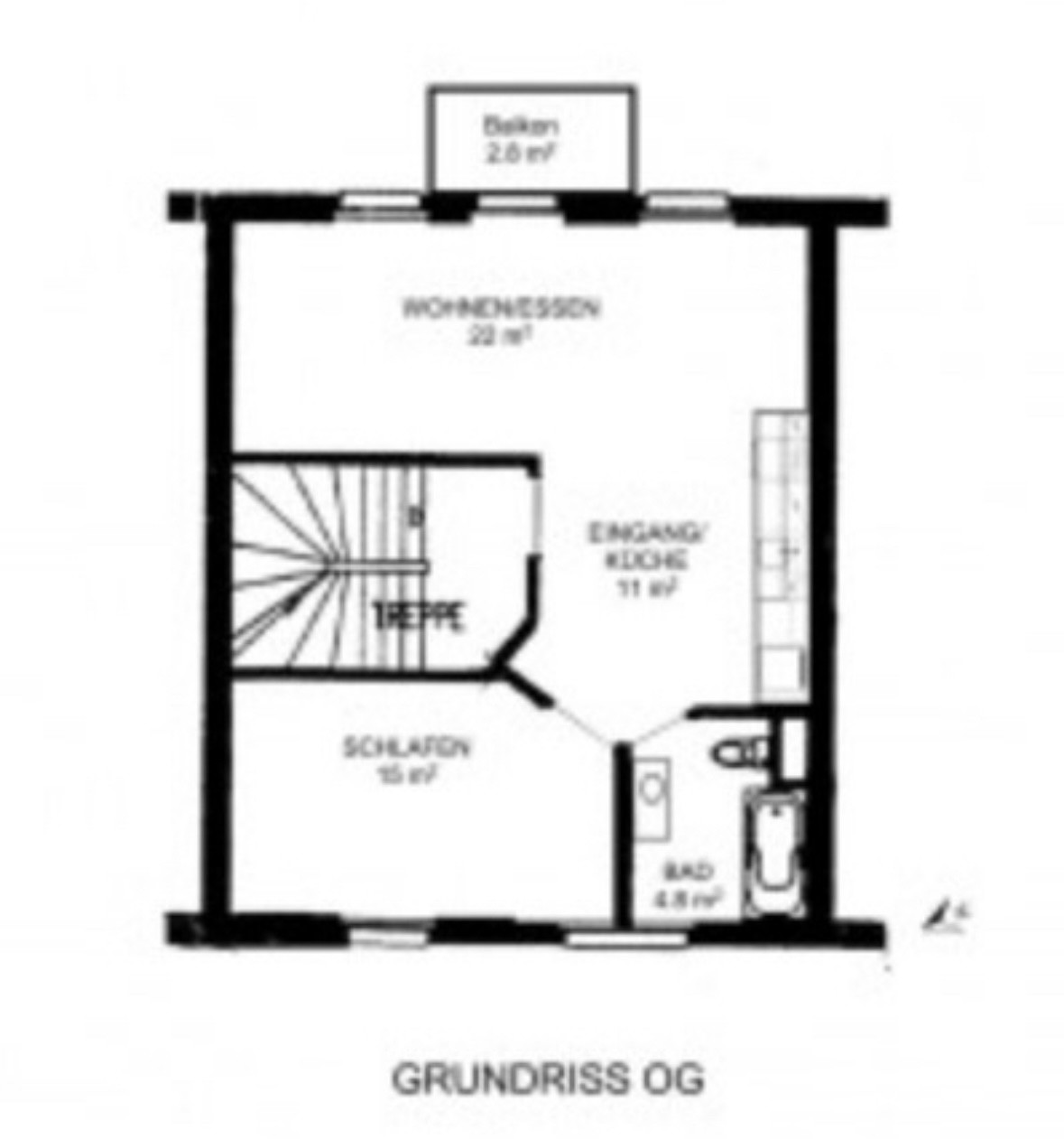 2 ½ rooms apartment