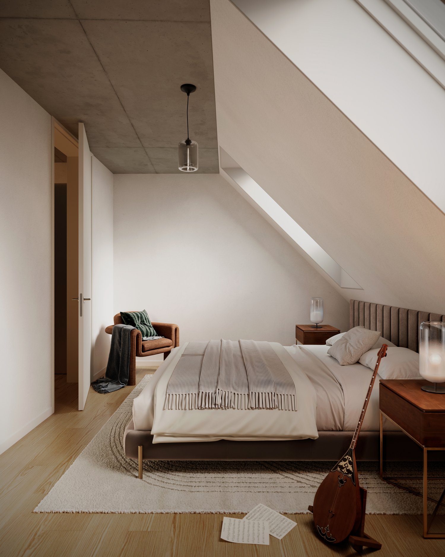 2 ½ rooms roof flat