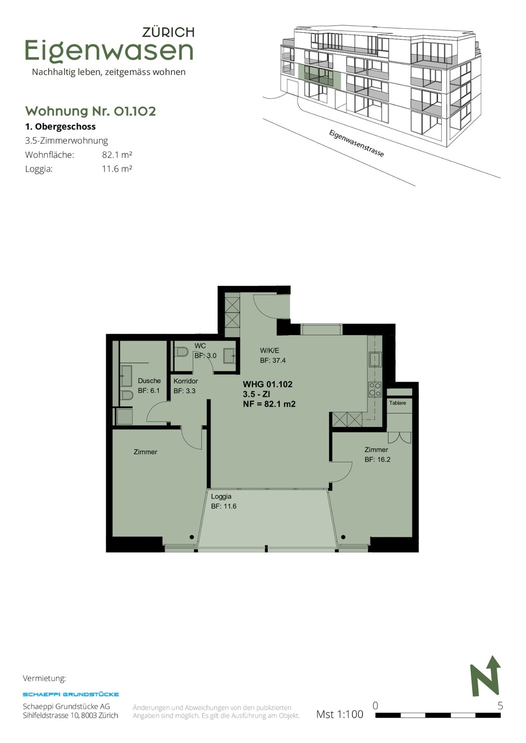 3 ½ rooms apartment, photo 4 of 5