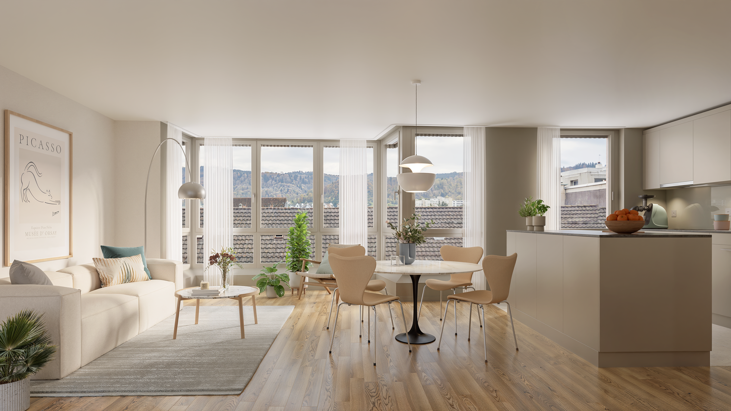 2 ½ rooms apartment