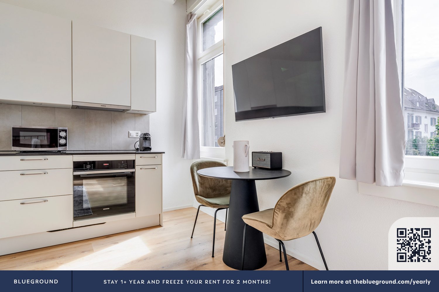 1 ½ rooms furnished flat