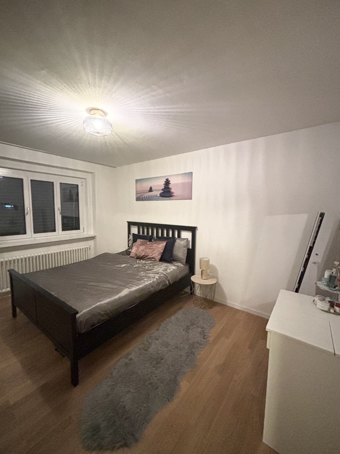 3 rooms furnished flat
