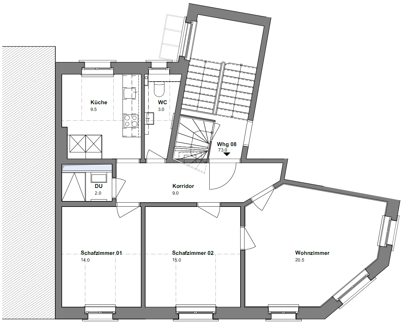 3 rooms apartment, photo 7 of 7