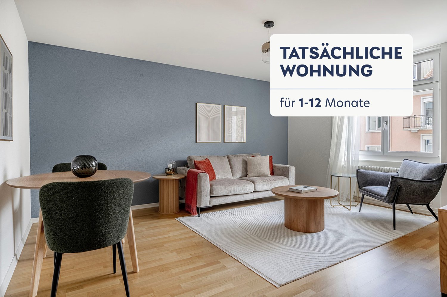 2 ½ rooms furnished flat, photo 1 of 10