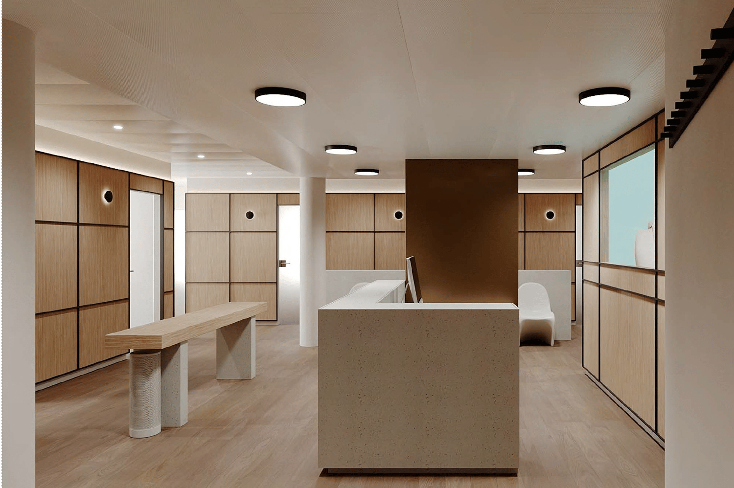 360m² office