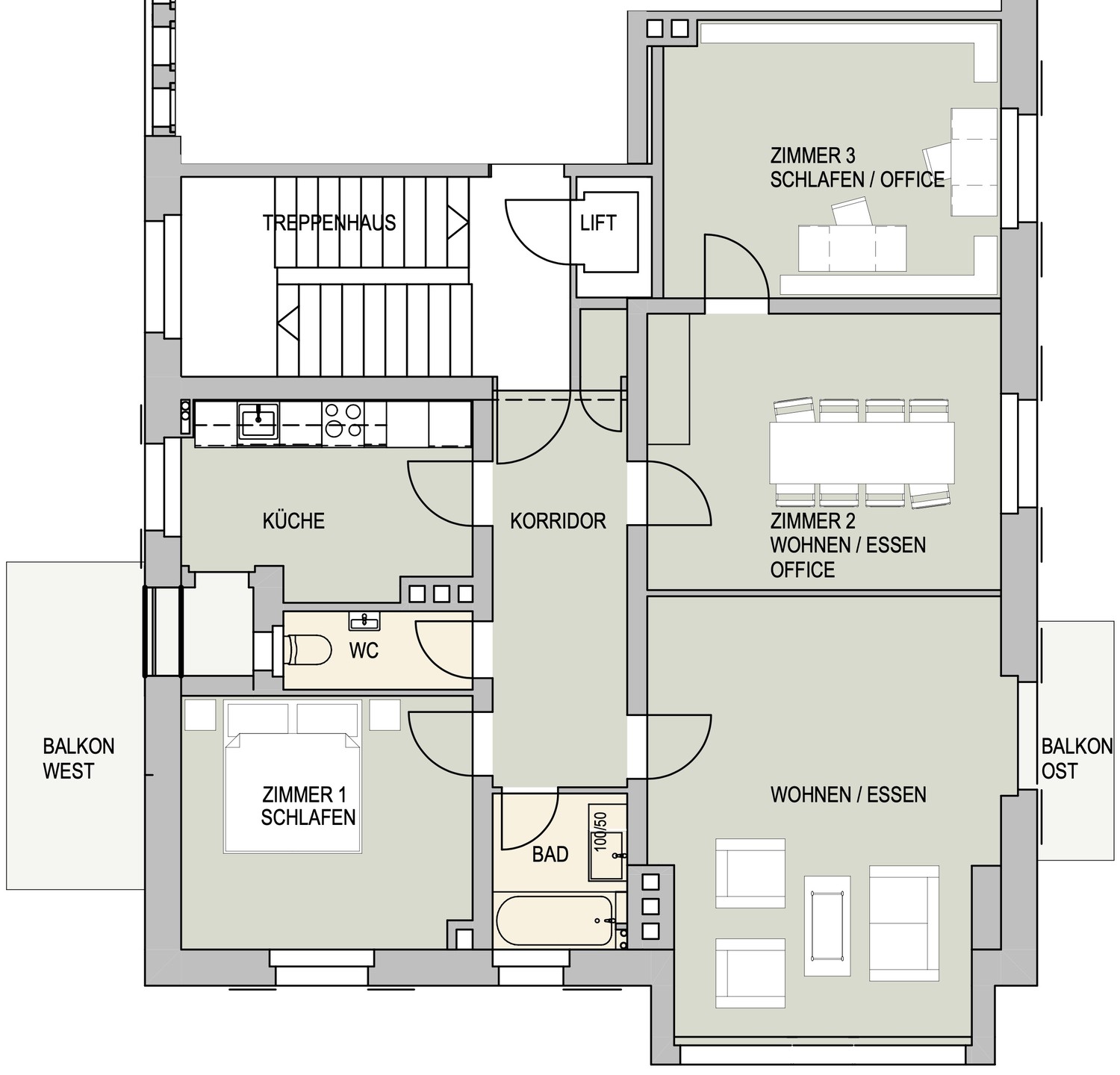 2 ½ room apartment, photo 3 of 4