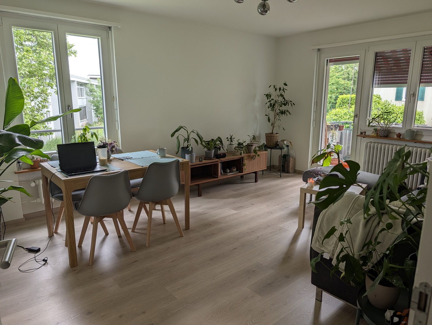 Chambre dans un appartement partagé