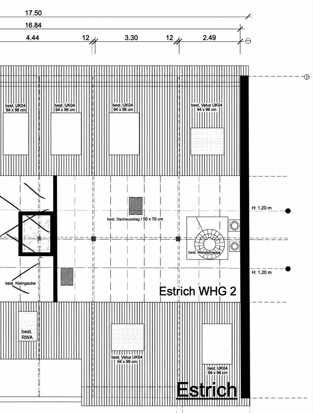 3 rooms duplex