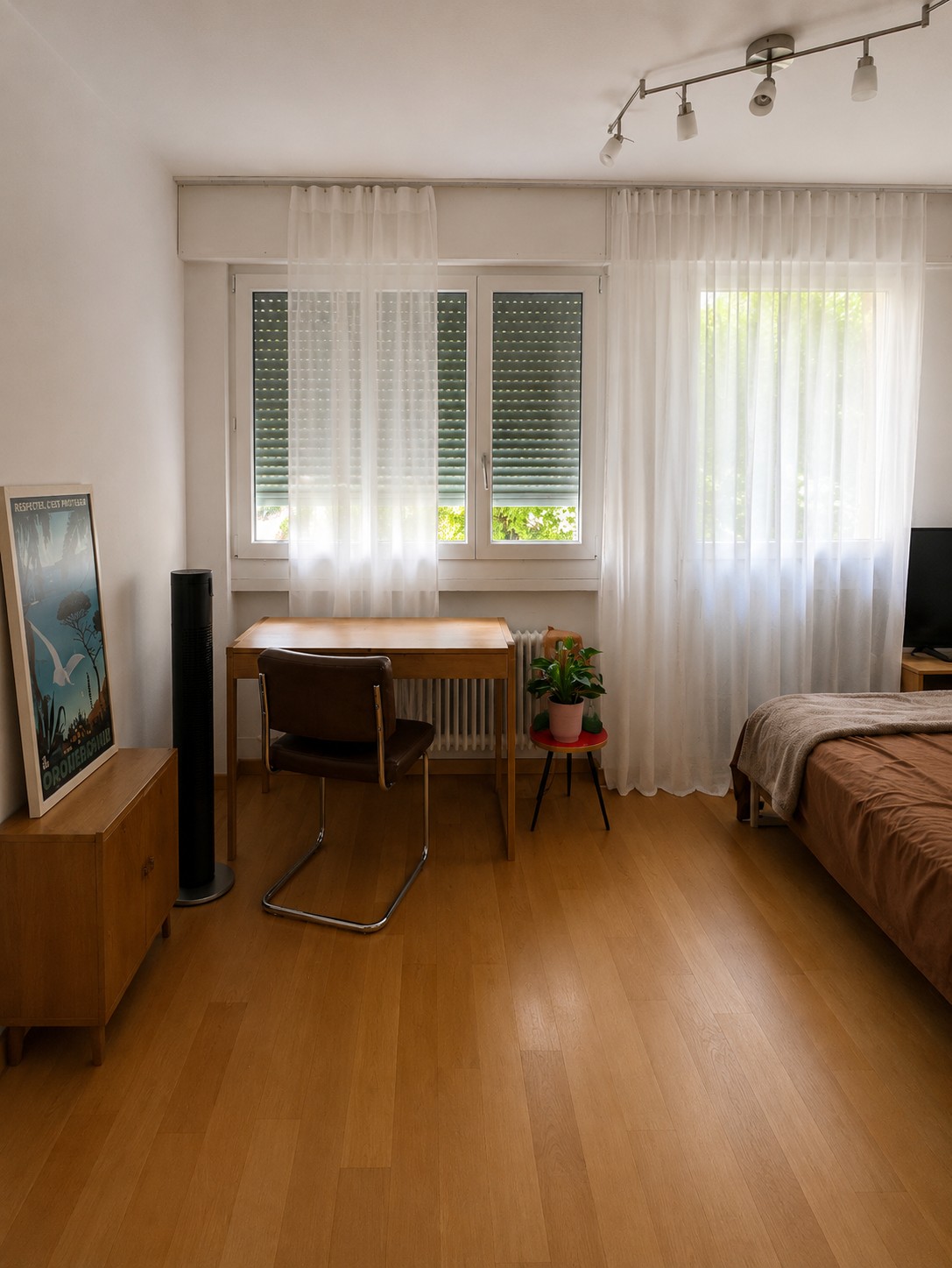Chambre dans un appartement partagé