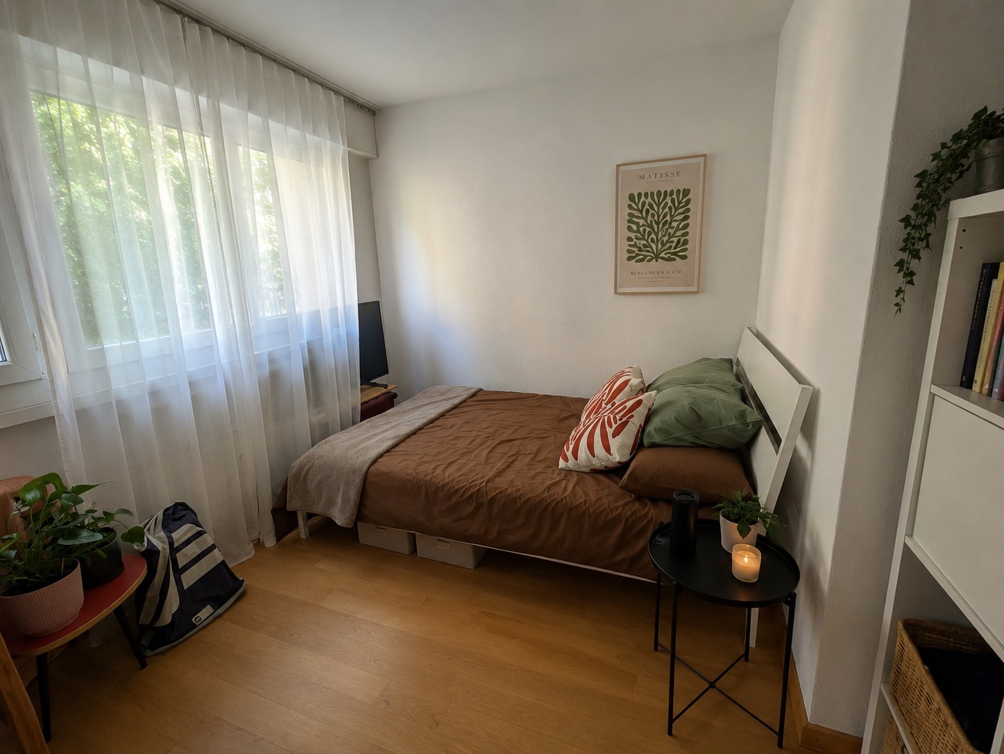 Chambre dans un appartement partagé