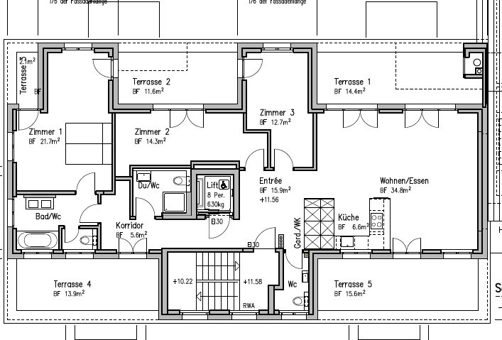 4 ½ rooms apartment