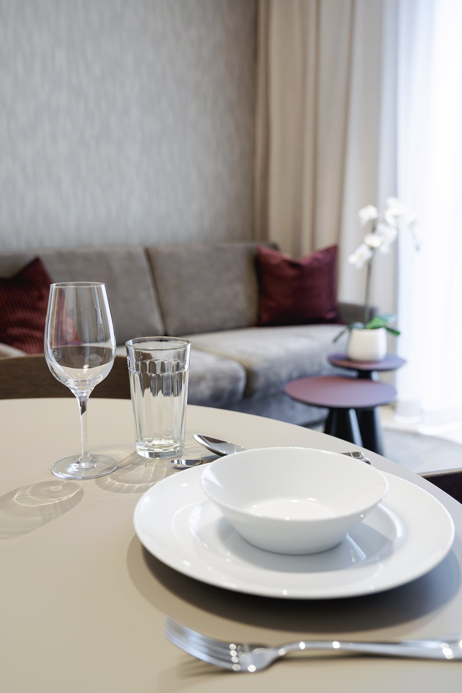 2 rooms furnished flat