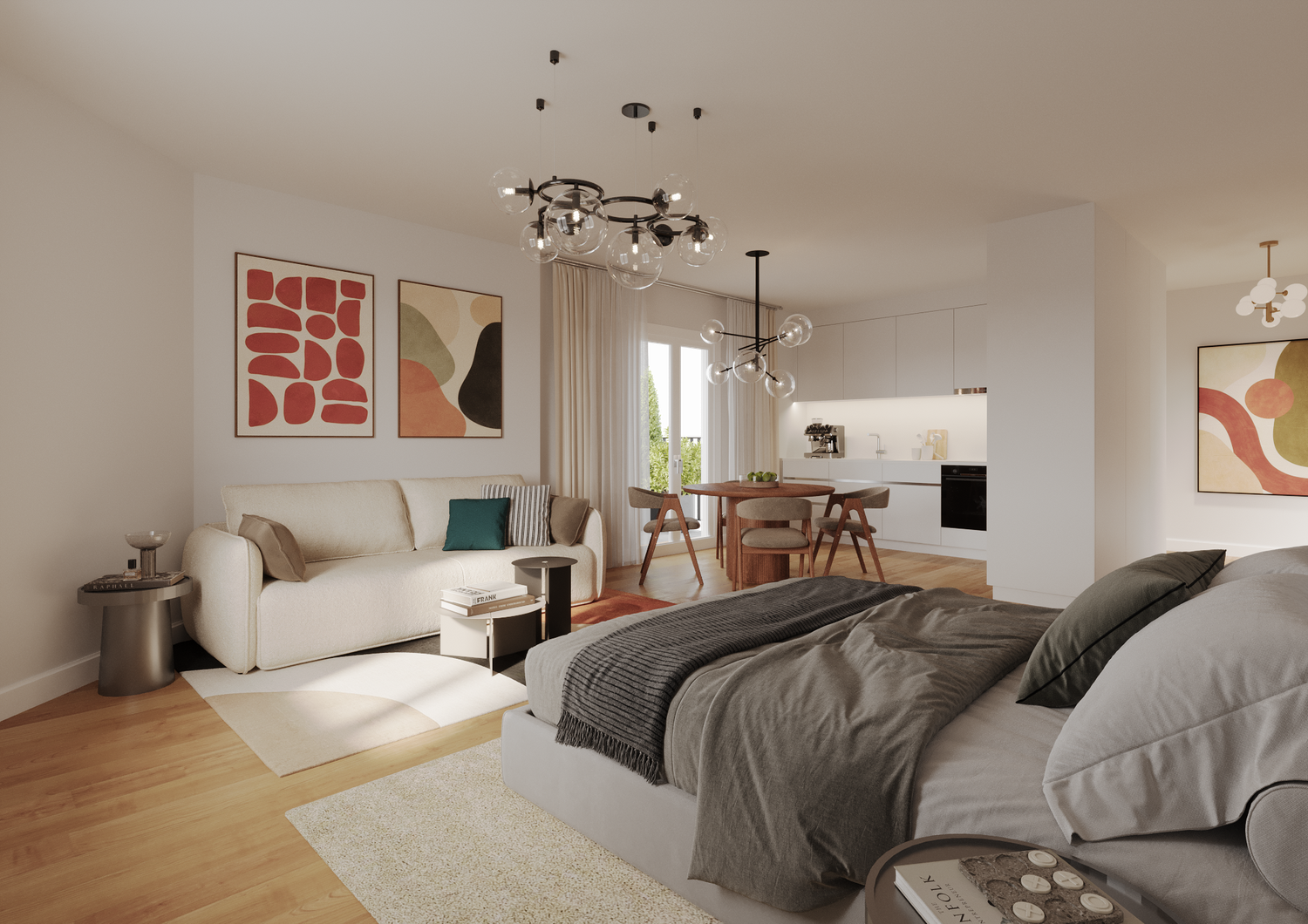 1 ½ rooms apartment