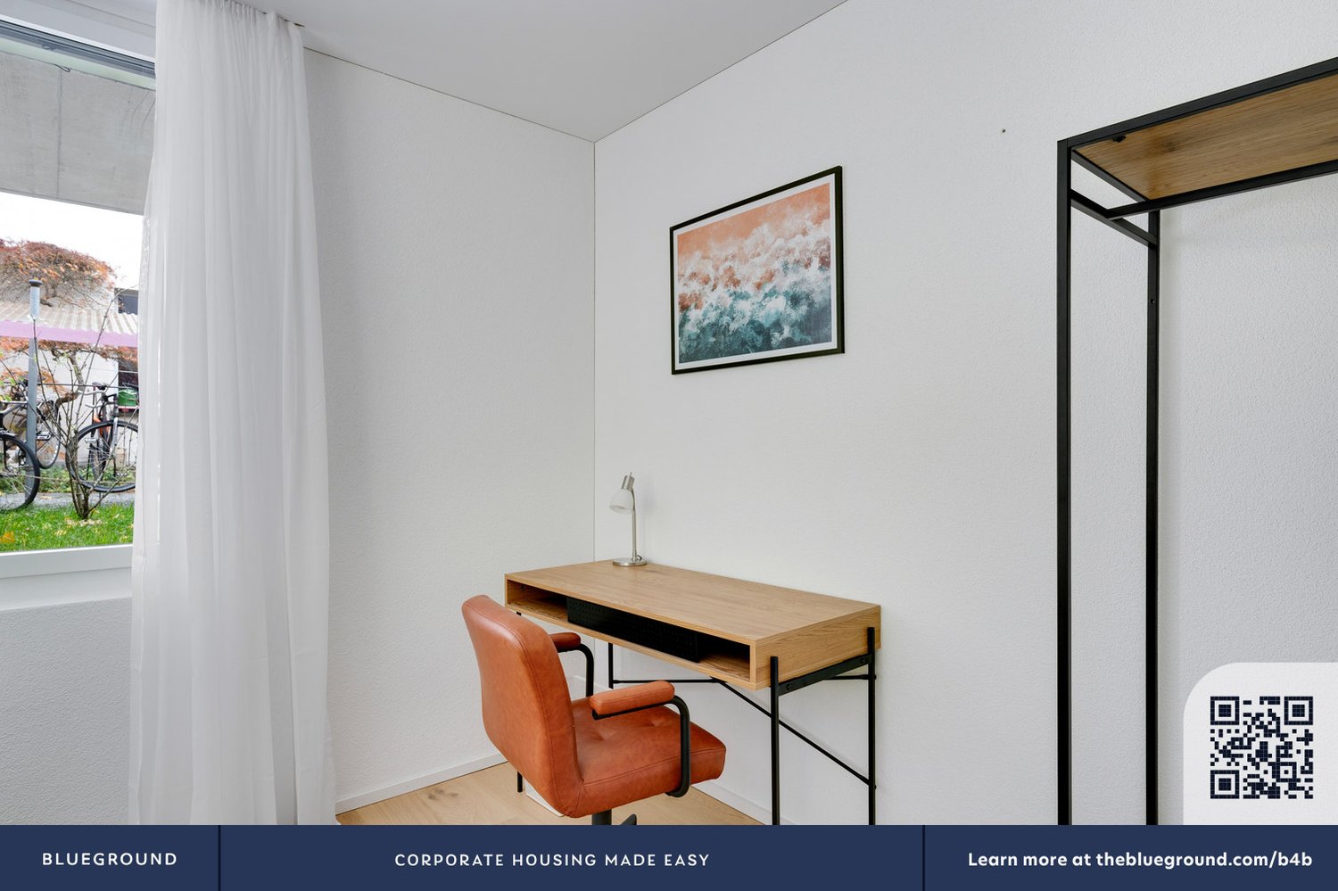 3 ½ rooms furnished flat