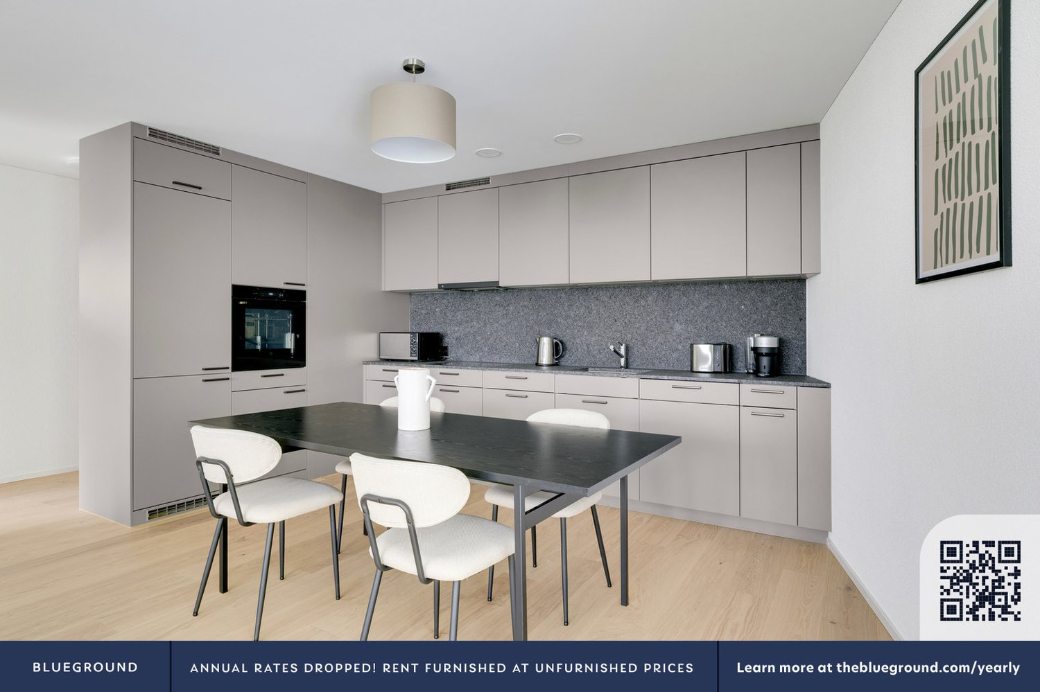 3 ½ rooms furnished flat