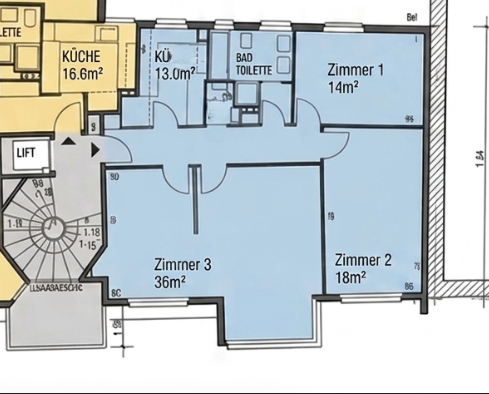 Room in a shared flat