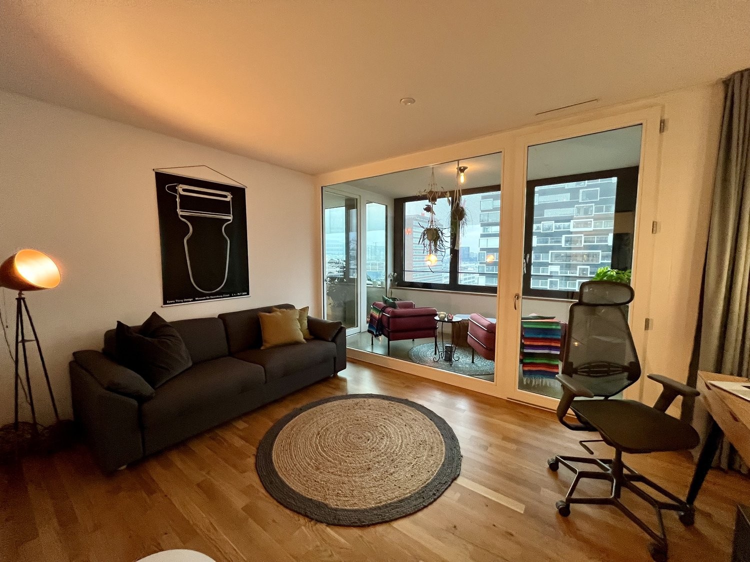 3 ½ rooms furnished flat