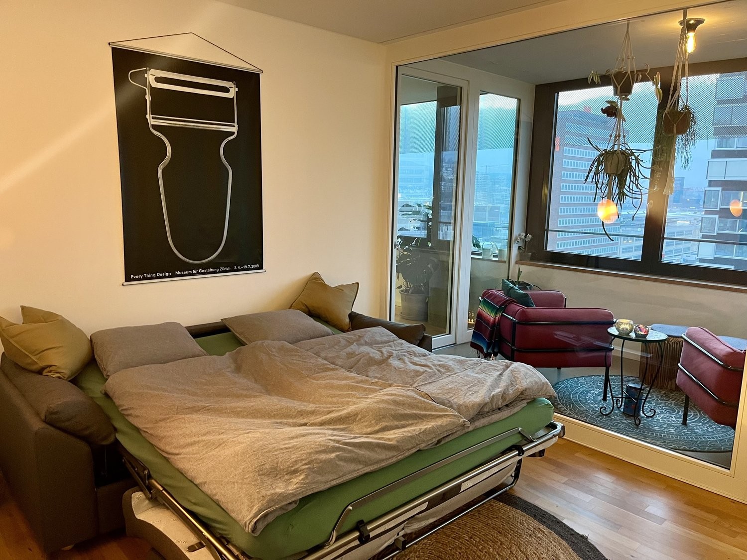 3 ½ rooms furnished flat