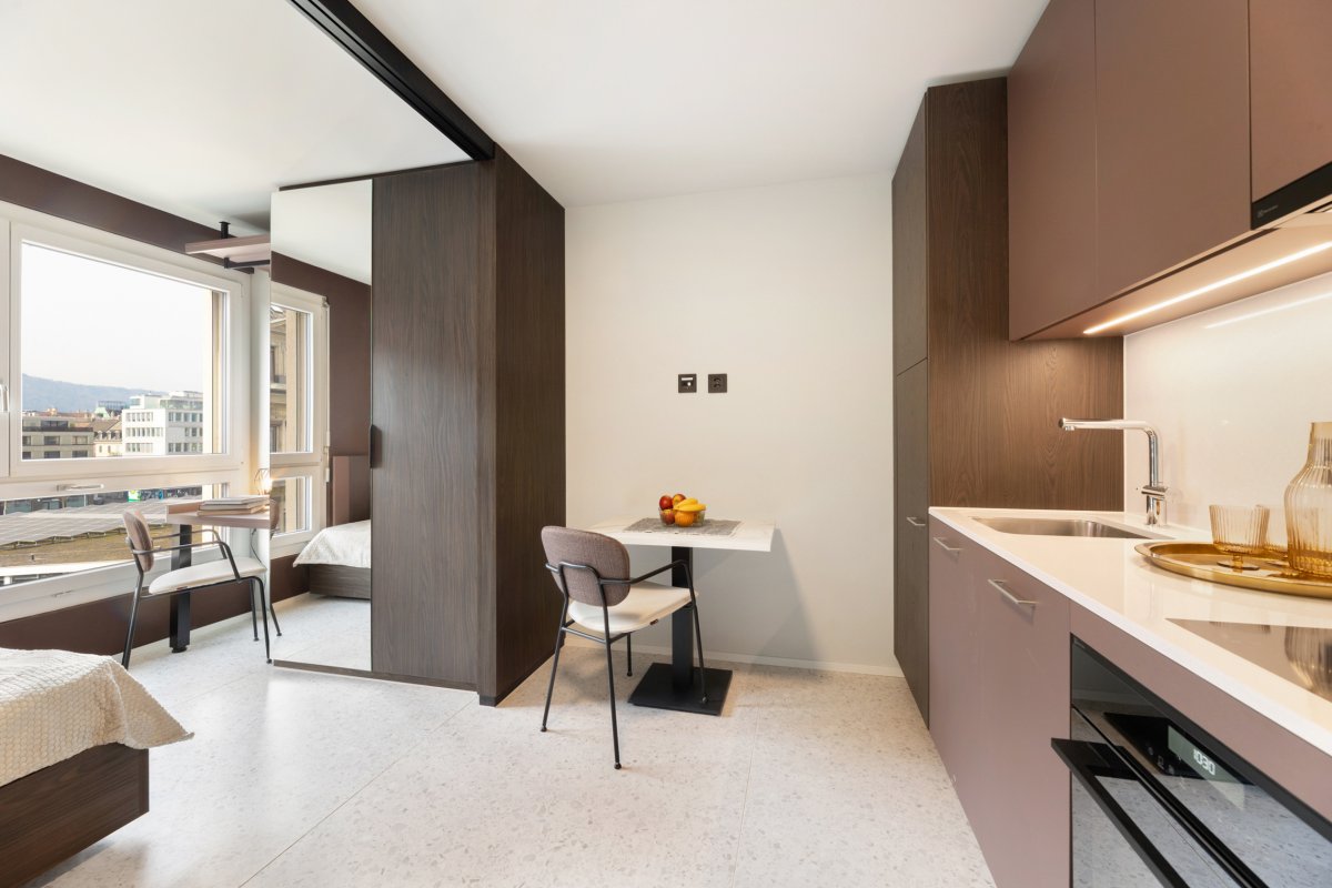 1 ½ rooms studio