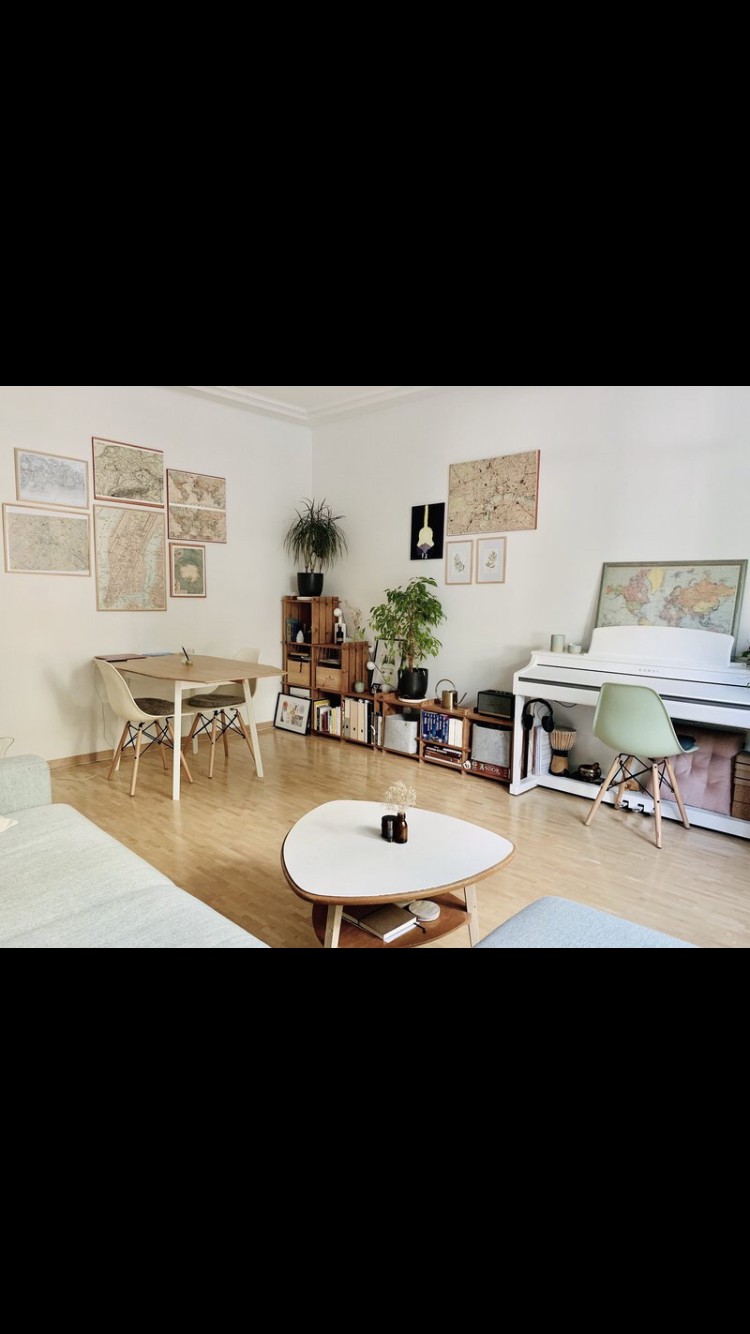 Beautiful 3-room old building apartment in Enge