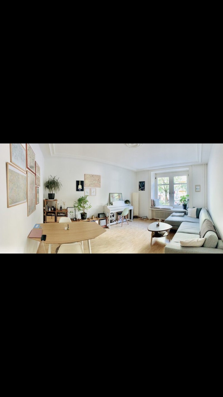 Beautiful 3-room old building apartment in Enge