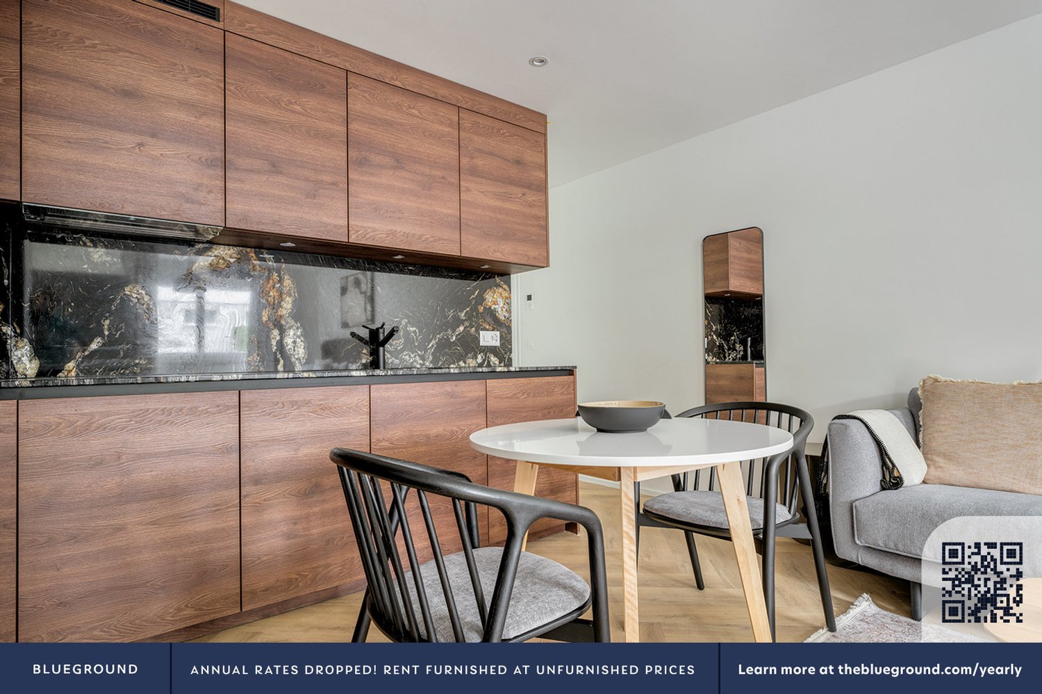 1 ½ rooms furnished flat