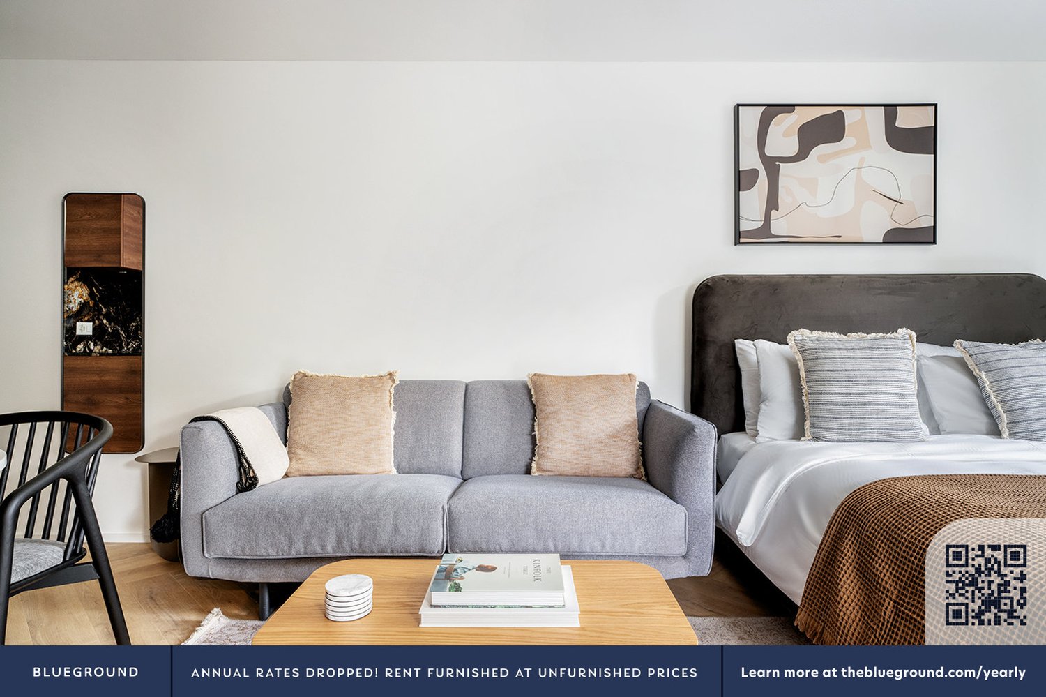 1 ½ rooms furnished flat