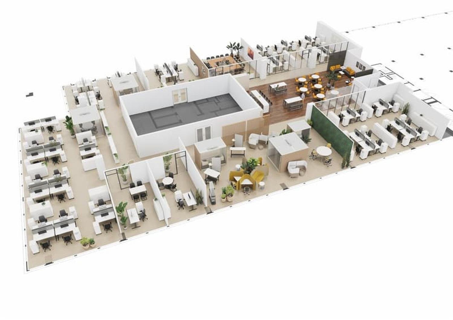1100m² commercial