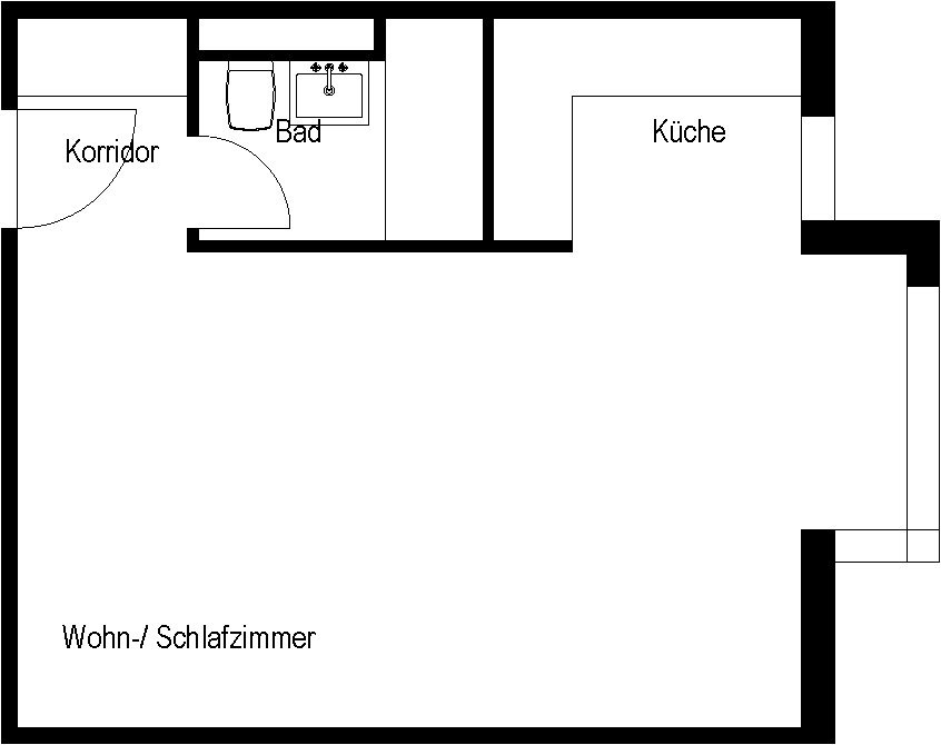 2 room apartment, photo 5 of 5