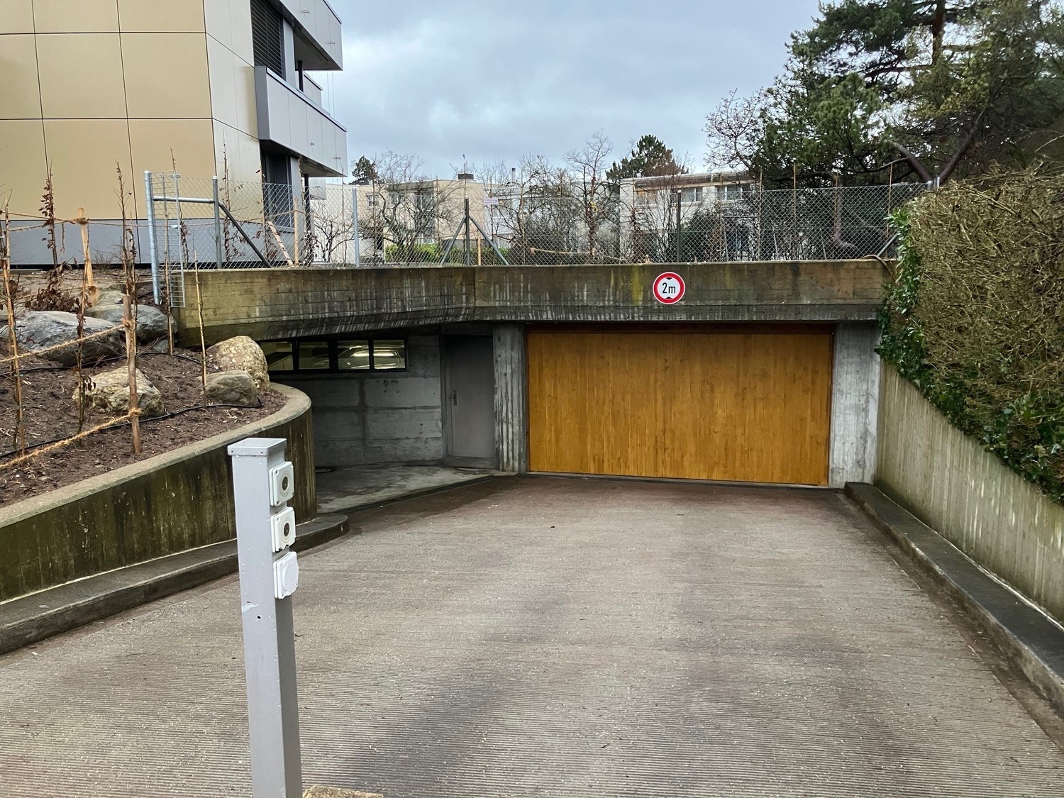Underground slot
