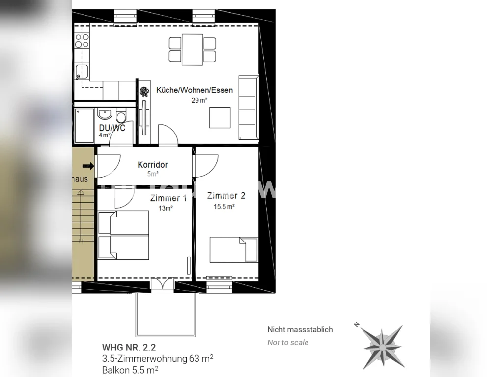 3 ½ room apartment